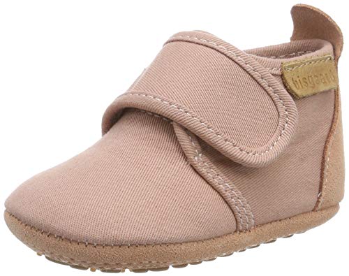 Bisgaard Baby-Mädchen Home Shoe-Cotton Hausschuhe, Pink (Nude 94), 19 EU