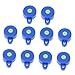 Bottle Target Caps 10pcs High Pressure Inflatable Bottle Cap Air Target Target Caps Accessories Plastic Bottle Caps Plastic Pellets Portable Inflator Target Inflator Blue Abs