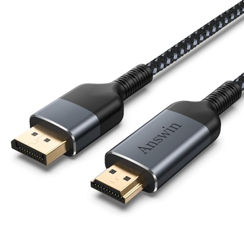 Cable HDMI a DisplayPort 4K de 6 pies para conectar PC y consolas a monitor