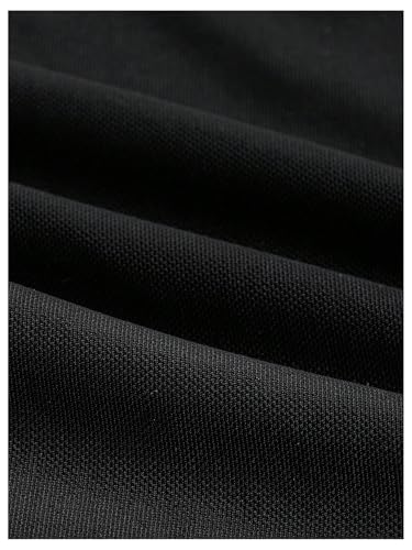 WDIRARA Women's Ruched Ruffle High Slit Midi Skirt Elastic Waist Asymmetrical Hem Skirts4