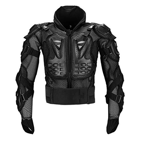 Armadura protectora de moto fuera de la carretera para evitar rozaduras de verano negra M