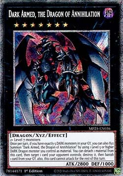 Dark Armed, The Dragon of Annihilation MP25-EN036 Starlight Rare Englisch Boosterfrisch 1. Auflage - 2025 Mega-Pack Tin - mit ReCollectibles-Versandschutz - für Yu-Gi-Oh!