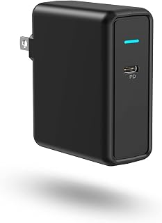 61W 60W USB C Charger PD 3.0 Fast Charger USB-C Wall Charger Type C Charger Block Compatible with iPhone 14 13 12 Series, iPad Air/Pro, Switch, Galaxy, MacBook Air/Pro and More