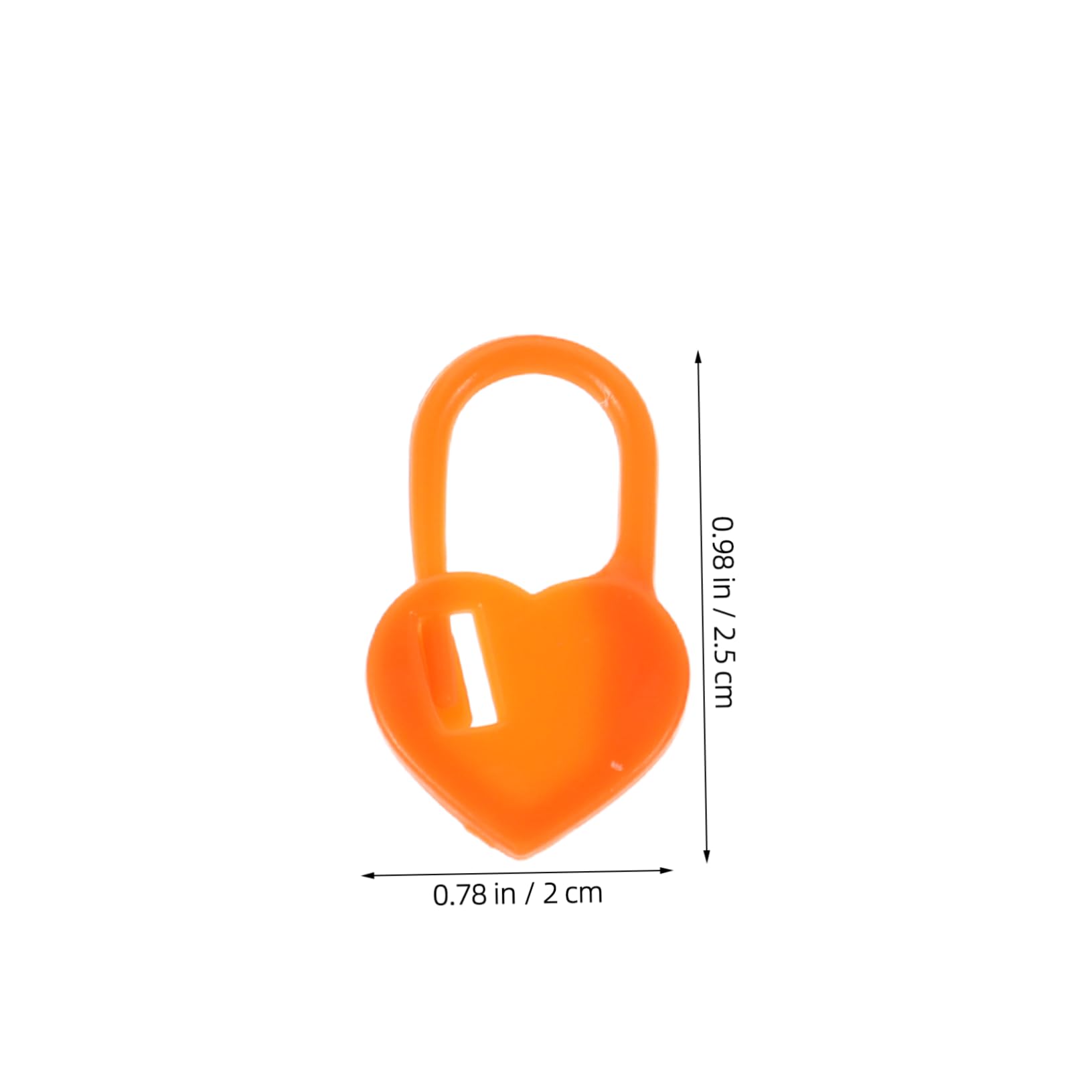Marcatori Segnapunti Essenziali in Plastica per Maglieria a Forma di Cuore 1000 Pezzi per Handcrafts Progetti di Lavoro Manuale
