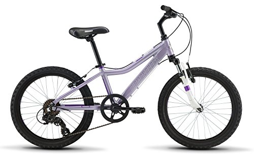 Diamondback Bicycles Lustre 20 Youth Girls 20" Wheel Mountain Bike, Purple