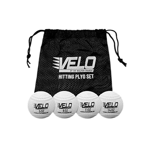 Velo - Hitting Plyometric Baseballs (4 Balls) - Improve Swing