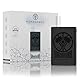Norddampf HAMMAH Kräuter Vaporizer | Kompakter Premium Verdampfer für Kräuter | Hybrid-Heiztechnologie | 1600mAh Akku | 30s Aufheizzeit | Isolierter Luftweg | 5 Temperaturstufen | DEEP BLACK