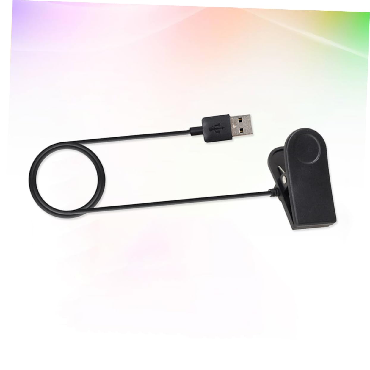 HEMOTON 3pezzi Caricatore Multi-funzione Per Smartwatch Clip Di Ricarica Compatibile Con Vivoactive Hr Cavo Usb Per Ufficio e Viaggi Design Compatto e Resistente Ricarica Veloce e Stabile