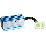 Amavoler ATMT1-147 GY6 High Performance Racing CDI Box Aftermarket Replacement Parts Fit for 50cc 125cc 150cc 139QMB 152QMI 157QMJ Chinese Scooter Moped Go Kart ATV Quads.