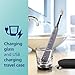 Philips Sonicare DiamondClean Smart 9500 Electric Toothbrush, Sonic Toothbrush with App, Pressure Sensor, Brush Head Detection, 5 Brushing Modes and 3 Intensity Levels, Grey, Model HX9923/41