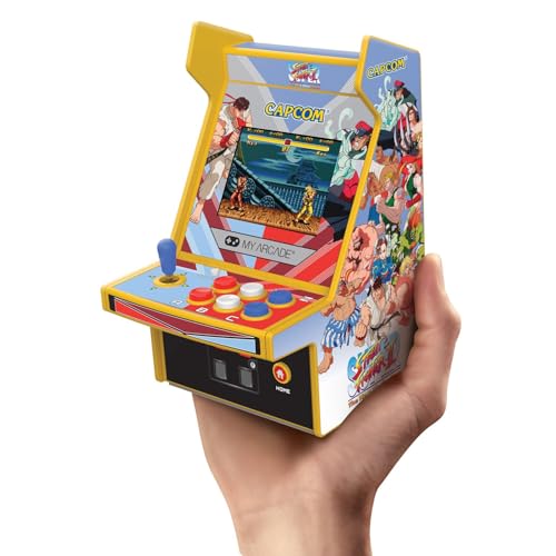 My Arcade Super Street Fighter II Micro Player Pro: 2 Games in 1, 6.75" Mini Arcade Machine, Fully playable Video Game Collectible - Image 6