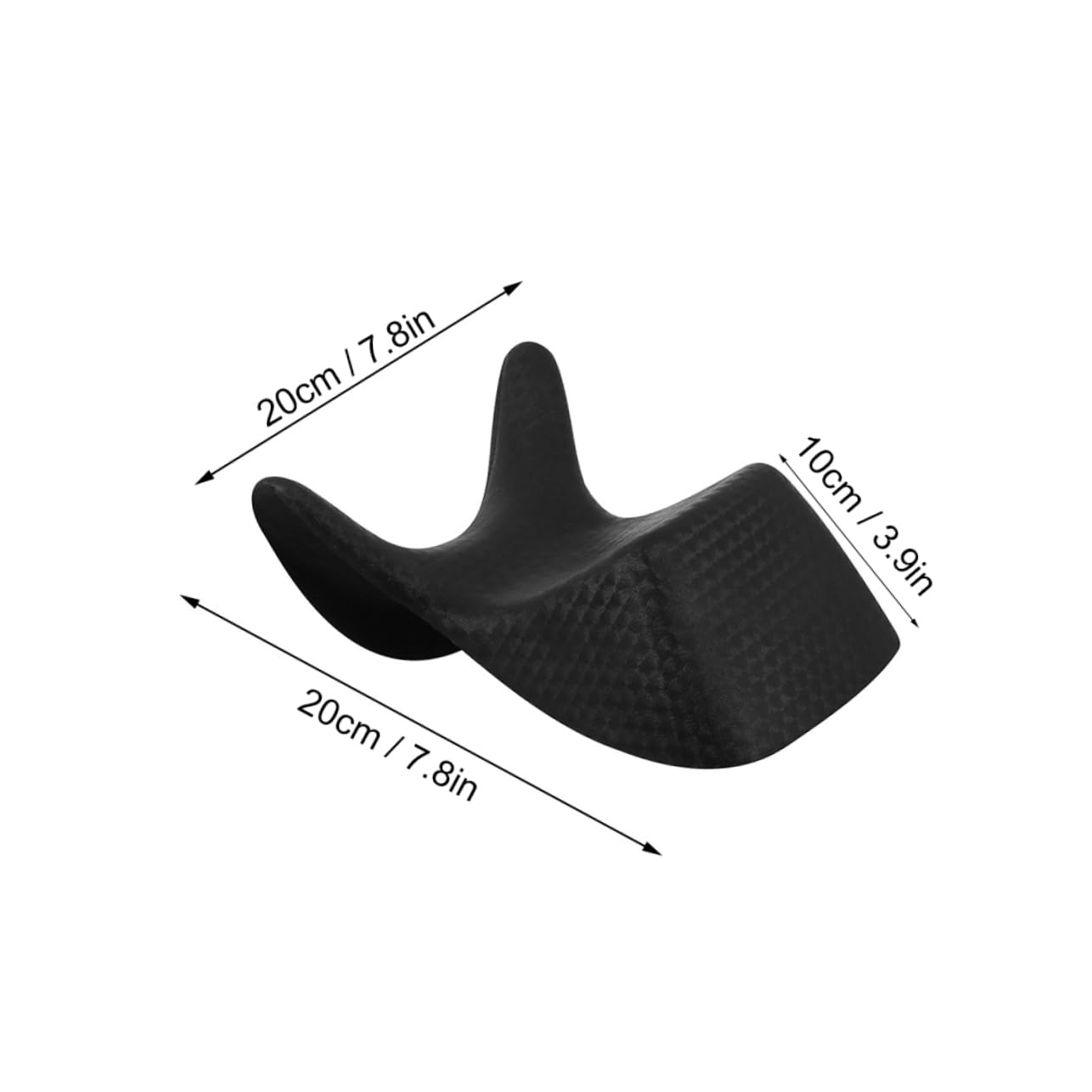 Lot de 2 Coussins Cervical en Gel PVC Confortables, Taille Standard, Repose-Nuque Réutilisable pour Salon de Coiffure, Adapté Bac à Shampoing, Accessoires de Bain pour Lavage