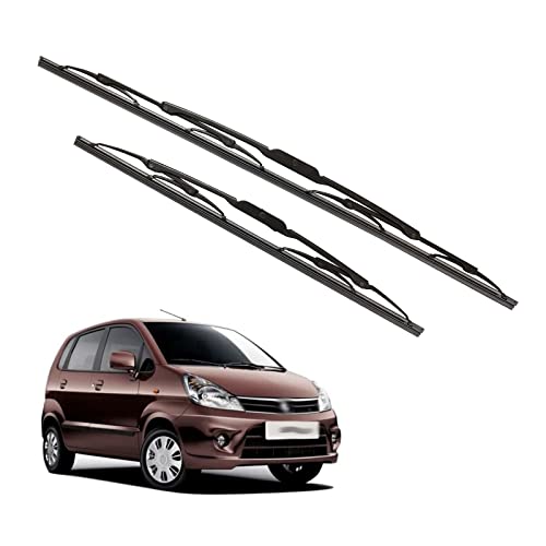 Image of Kylo Windshield Wiper for Zen Estilo /Conventional and Traditional Metal Type Windshield Water Repellency Scratch Proof Metal Wiper Blades Suitable for Zen Estilo(Driver Side 21 inch, Passenger Side 12 inch)