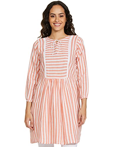 Image of GRECIILOOKS Cotton Printed Regular Kurti Festive Kurta Set for Women