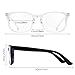 Yekepal Blue Light Blocking Glasses, 2 Pack Blue Light Glasses Men, Blue Light Glasses For Women Computer Gaming TV Phones Eyeglasses Clear Lens Bluelight Glasses Anti Eyestrain UV Glare Black+Clear