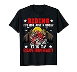Ce Riding It's not Just a Hobby It is My Escape Fun Biker outfit is for daughter, son, grandson, granddaughter, cousin who love sommer, chute, vacances d'hiver