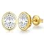 N-Bezel oval cut-Yellow