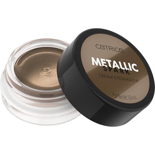 Catrice Cosmetics Sombra de ojos en crema Metallic Spark, de larga duración, expresión del resultado, de gran pigmentación, reluciente, escarchado, 4 g
