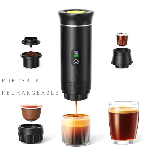 Machine à café compacte auto-chauffante pour éviter les pauses café