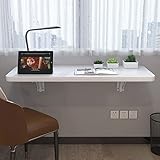 Klappbarer Wandtisch aus Massivholz, für Esszimmer und Arbeitsplatz, platzsparend, Küchen- und Büroschreibtisch für Zuhause und Kinder, stilvolles und vielseitiges Design