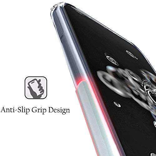 Image of TheGiftKart Transparent Crystal Clear Back Cover Case for Samsung Galaxy S20 Ultra | Shockproof Soft TPU Case | Cushioned Edges for Ultimate Protection Back Cover Case (TPU, Transparent)