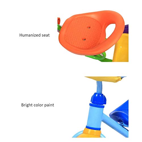 Kind Dreirad leichtes Kind Fahrrad Baby Unruh von 1-3-6 Jahre alten Spielzeugsicherheit Material leicht und langlebig… – Bild 4