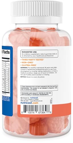 Nutricost Multivitamin Gummies 180 Gummies (Mixed Berry Flavored Gummies) - 90 Serv, Gluten Free, Non-GMO, and Vegetarian Friendly - Image 5