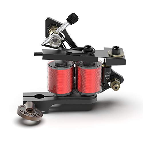 Stigma M321 Tattoo Machine Cnc Carved From Italy Handmade Tattoo Coil Machine Gun 12 Wrap Coils thumb #6
