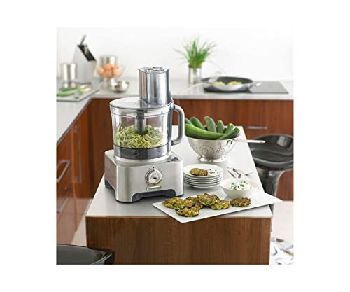 Kenwood-Multi-Pro-Excel-Food-Processor-4L-Bowl-16L-Thermo-resist-Glass-Blender-6-Attachments-7-Slicing-and-Grating-Plates-Built-in-Weighing-Scale-1300-W-FPM910-Silver