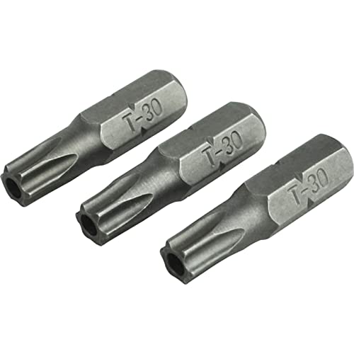 Security S2 - Punte Per Cacciavite T30S X 25 Mm (Confezione Da 3)