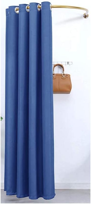 NDCIMBPF Changing Room Portable Fitting Room With Curtain Rod Clothing Store Fitting Room Use In Shopping Mall And Office