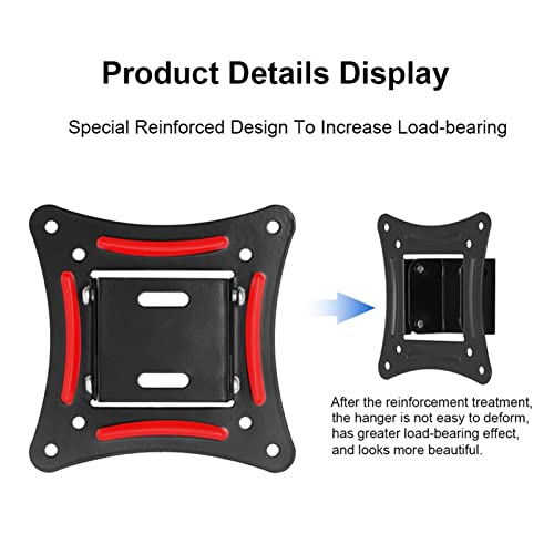 14-26 Inch TV Wall Mount Universal Bracket Fixed Flat Panel TV Frame LED Television Mounting Holder for LCD Screens Monitors4