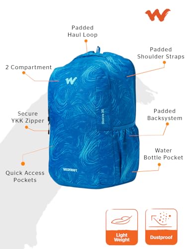 Image of Wildcraft Sierra 35 Backpack-Sapphire