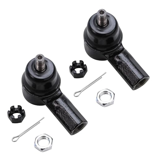 Image of Detroit Axle - Front Struts Inner Outer Tie Rods Sway Bar Links Boots Replacement for 2003 2004 2005 Honda Civic - 10pc Set