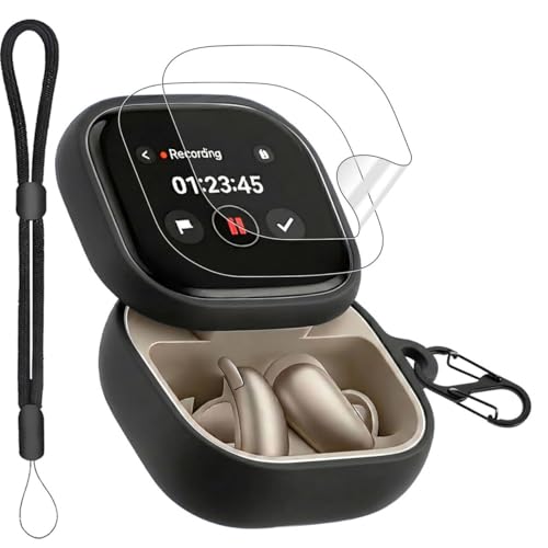 MARR �P�[�X �p�� Anker Soundcore Liberty 5 Pro Max ���C�����X�C���z���J�o�[ �P�[�X + 2���t�B���� �J�o�[ �L�Y�h�~ �h�� �h�o �y�ʏ_�炩 ���������܂܏[�d�\ �j�����p