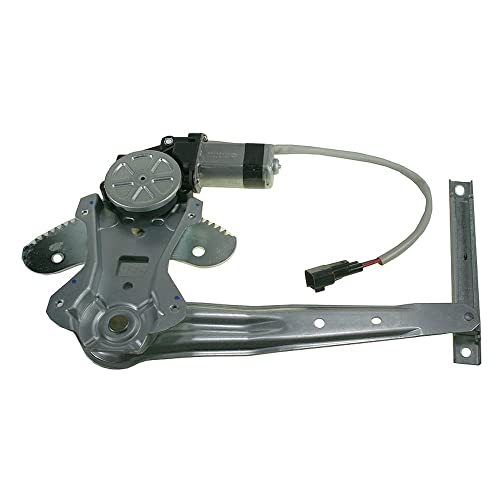 Image of TRQ Rear Left Power Window Regulator & Motor Assembly Drivers Side Compatible with 2000-2006 Nissan Sentra