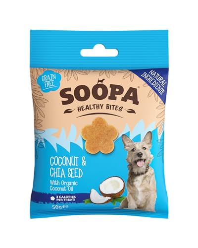 SOOPA Healthy Bites Coco & Chia Seed - Coco y semillas de chía 50 g