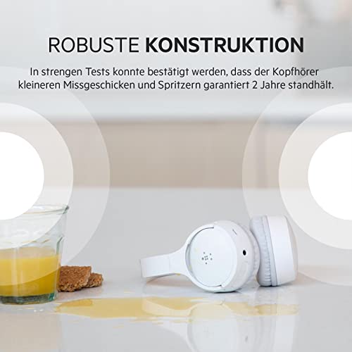 Belkin SoundForm Mini drahtloser Kinder-On-Ear-Kopfhörer mit integriertem Mikrofon zum Online-Lernen, für Schule und Reisen… – Ansicht 5