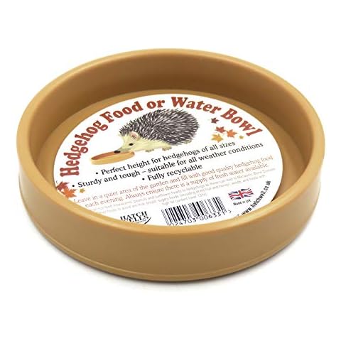 Hatchwell Hedgehog Bowl for Food or Water, 200 g, orange Cover