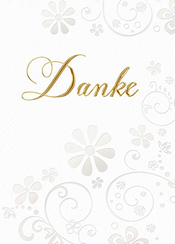 Preisvergleich Produktbild Danke Karte 5ST