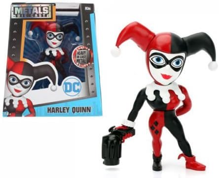 Jada Toys New JADA 4" Metals - DC Comics - 4" Metal DieCast (Die-Cast) Harley Quinn Action Figures