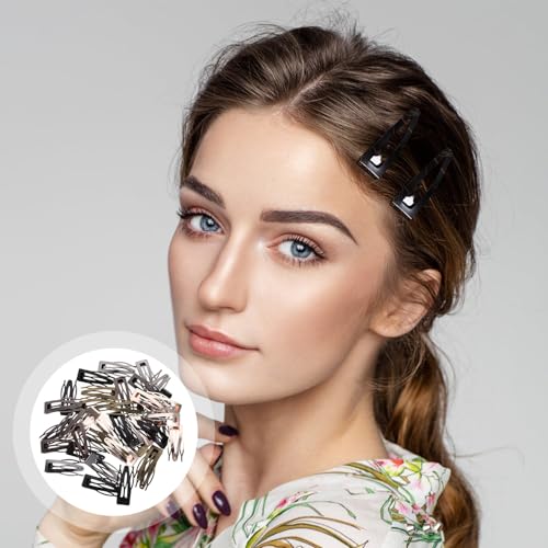 Pinces à cheveux métalliques colorées : mini barrettes à pression résistantes et légères - 5