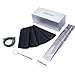 AQWANO Durable Flexible TR90 Reading Glasses - Lightweight Readers Computer Blue Light Blocking Anti Glare Filter UV Protect for Women Men, 2.0