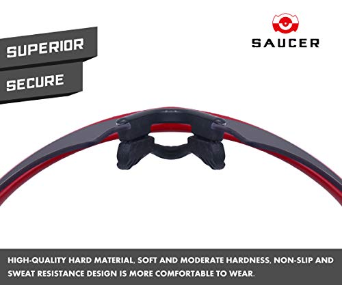 Caoutchouc Oakley M Frame Strike : pack de rechange pour cyclisme et running