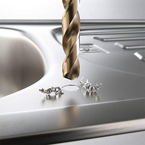 kwb HSS-E zestaw wierteł do metalu, 19-częściowy, Ø 1 mm - 10 mm w krokach 0,5, kąt szpiczasty 135°
