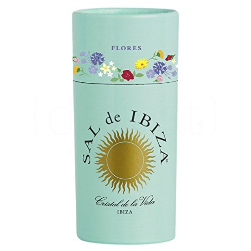 Sal de Ibiza Granito con flores, Meersalz mit Blüten, Streuer 12x75 gr.(900gr.)