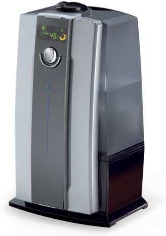 Boneco Ultrasonic U7142 - humidifiers (Black, Silver, 250 x 280 x 440 mm)