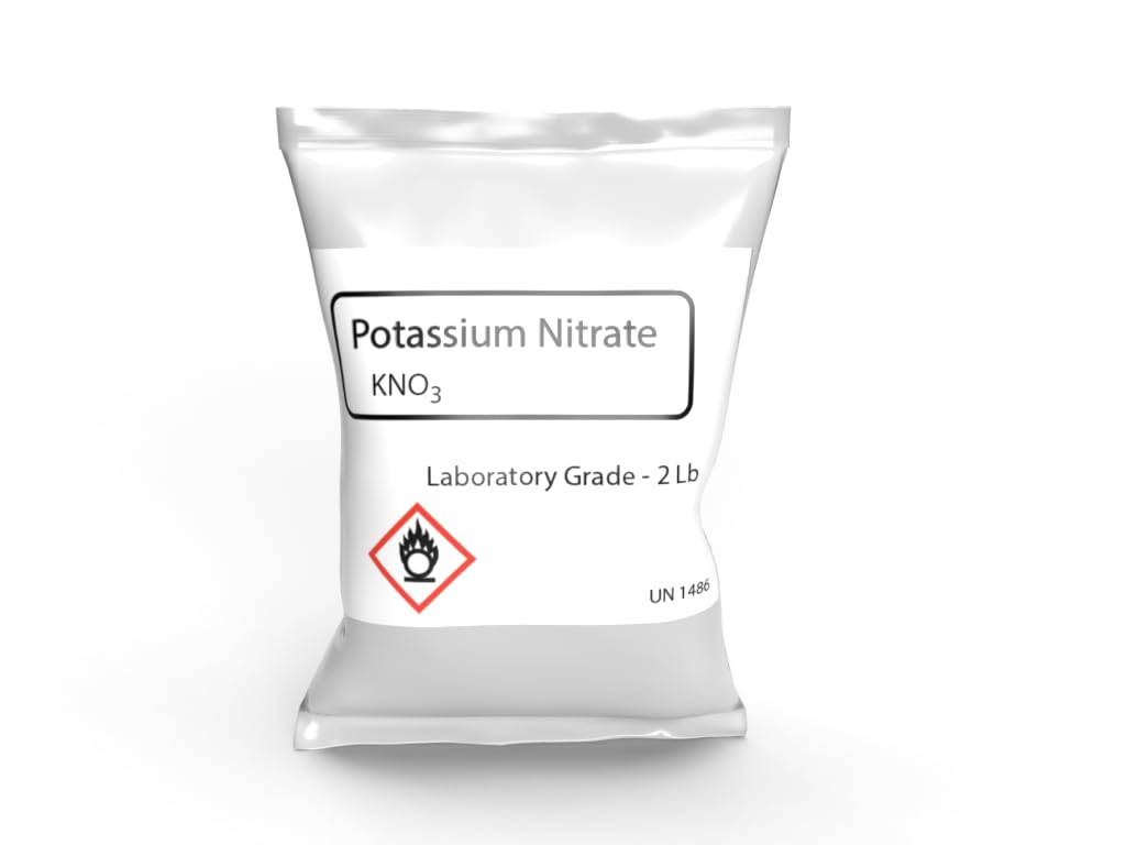 Potassium Nitrate - KNO3 Powder - Laboratory Grade Product - 2 Pounds | 2 Lb