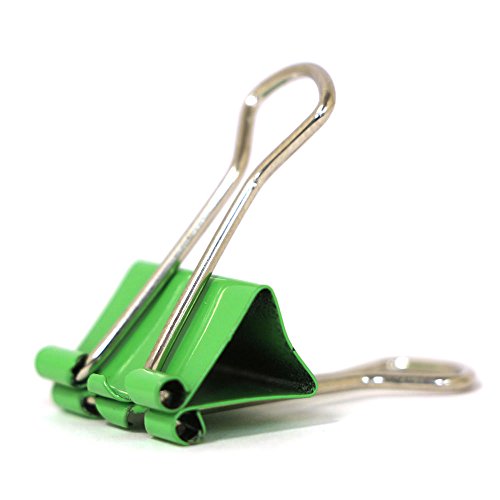 Jam Paper Colorful Binder Clips - Small - 3/4 Inch (19 Mm) - Assorted Binderclips - 6 Packs Of 25 #TOP5