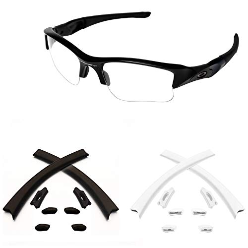 Tintart 2セット ラバーキット イヤーソック&ノーズピース Oakley Flak Jacket XLJ対応